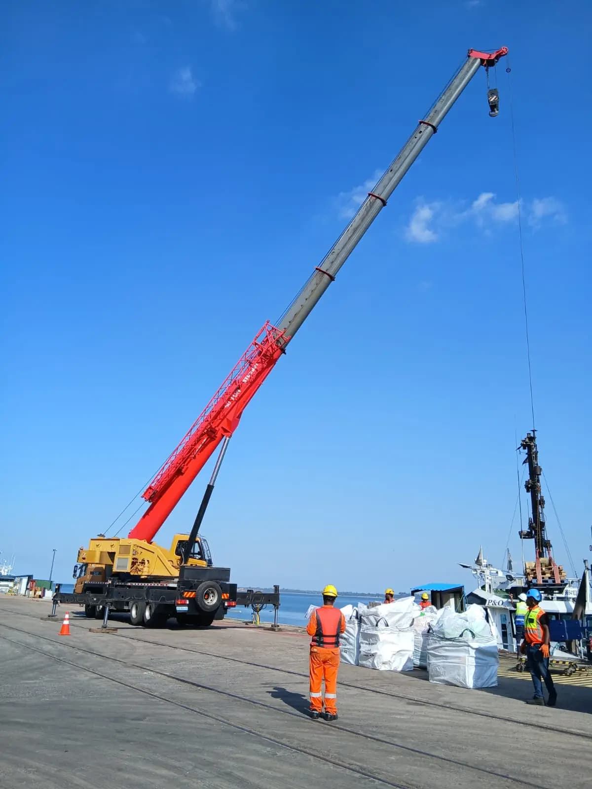 Mobile Crane Deployment